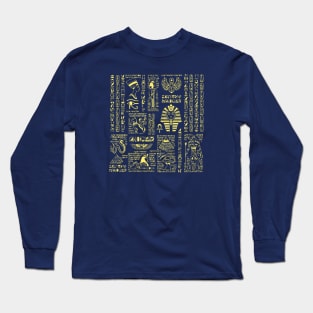 Egyptian hieroglyphs Long Sleeve T-Shirt